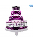 1 sztuk Mini Szczęśliwy Birthday Cake Balony Foliowe Czekolady Cukierki Powietrza Globos Szczęśliwy Urodziny Dekoracje Zabawki D