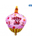1 sztuk Mini Szczęśliwy Birthday Cake Balony Foliowe Czekolady Cukierki Powietrza Globos Szczęśliwy Urodziny Dekoracje Zabawki D