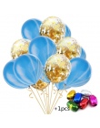 15 sztuk/paczka Rainbow Kolor 10 sztuk Agat + 5 sztuk konfetti balon + 1 sztuk Losowy Kolor Wstążka Boże Narodzenie Urodziny par