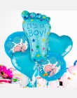 5 sztuk/zestaw Stóp Kształt Ball Zabawki Jego Chłopiec Dziewczynka Kulki Birthday Party Dekoracje Baby Shower Prezenty