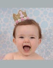 Baby Boy Dziewczyna Rose Urodziny Kapelusz Złota Księżniczka Książę Korony Glitter Party Pokaż Kreskówki Kapeluszy