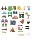 32 sztuk Zabawki kapelusz dla Luau Zdjęcie Kids Party Rekwizyty Hawajski Photobooth Rekwizyty na Lato Plaża Basen Luau Party Dzi