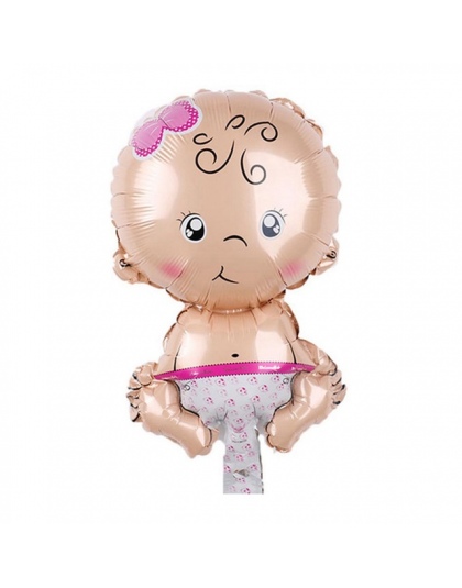 5 sztuk/partia Mini Baby Shower Dziewczyna Chłopak Balony Foliowe Baby Shower Dostaw Balon Dekoracje Dzieci Prezenty