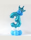 Wszystkiego najlepszego z okazji Urodzin Dekoracje Świąteczne Dla Dzieci balon Aluminium Cyfra Kulki Powietrza Event Party Mater