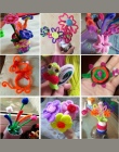 100 sztuk Materiały Montessori Chenille Puzzle Zabawki Dla Dzieci Edukacyjne Zabawki Rzemiosła dla Dzieci Czyszczenia Rur Handma