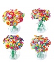 Kreatywny Projekt Przycisk Bukiet Dzieci DIY Rzemieślnicze Flower Zabawki Edukacyjne Przyciski Gwintowania Handmade Kwiaty Bough