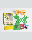 Happyxuan 8 wzory/lot Dzieci DIY Art Craft Zestawy Zestaw Naklejki Z Pianki EVA Przedszkole Kreatywny Ręcznie Edukacyjne Zabawki