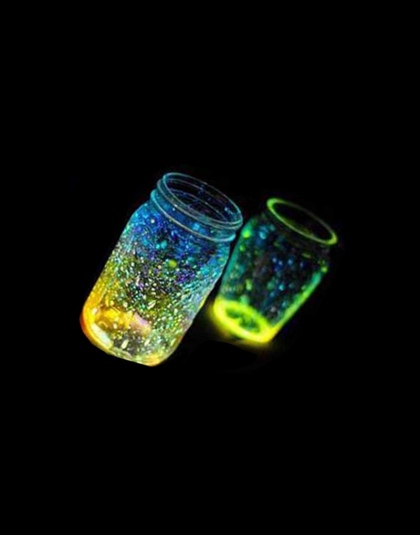 10g Glow In The Dark Luminous Strona DIY Jasne Noctilucent Piasek Ryb bowl piasku Wishing Butelki Fluorescencyjne Cząstki Kid pr