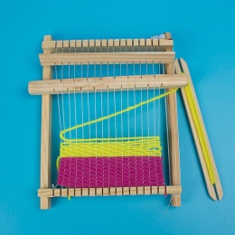 Dzieci Naukowe Model Produktu Instrukcja DIY Domowe Loom Losowy Kolor Dostawy