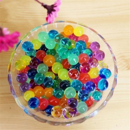 Kolorowe Elastyczność Wody Koraliki Bio Gel Ball Dla Kwiat Rozwijaj Magia Jelly Ball Pearl Kryształ W Kształcie Kształt Zabawki 