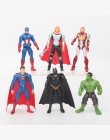 6 sztuk 10.5 cm Zabawki Marvel Avengers Rysunek Ustaw Superhero Batman Thor Hulk Kapitan Ameryka Figurka Kolekcjonerska Model la