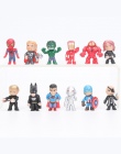 12 sztuk w Wersji Q Avengers Rysunek Ustaw Marvel Zabawki 4-5 cm Iron Man Hulk Thor Kapitan Ameryka Spiderman Ultron Modelu Lalk