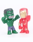 12 sztuk w Wersji Q Avengers Rysunek Ustaw Marvel Zabawki 4-5 cm Iron Man Hulk Thor Kapitan Ameryka Spiderman Ultron Modelu Lalk