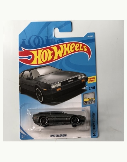 Nowości 2018 8 m Hot Wheels 1: 64 CZARNY DMC DELOREAN Modeli Samochodów Kolekcja Dla Dzieci Zabawki Pojazdu Dla Dzieci hot samoc