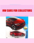 2017 Hot Wheels 1: 64 Red Tesla Modele X Metal Diecast Pojazdu Samochody Kolekcja Zabawki Dla Dzieci Dla Dzieci Juguetes