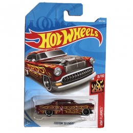Nowościach 2018 8f Hot Wheels 1: 64 niestandardowe 53 chevy Modeli samochodów Kolekcja Dla Dzieci Zabawki Pojazdu Dla Dzieci gor