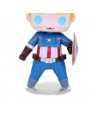 8-10 cm Zabawki Marvel Avengers Figury Postać Q Wersja Superbohater Captain America Winter Soldier Spiderman Modelu Kolekcjoners