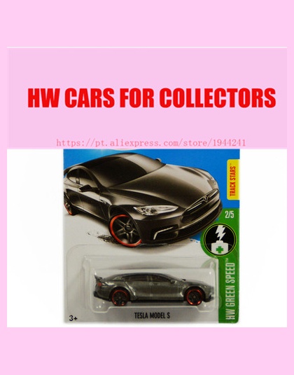 Toy cars 2016 New Hot Wheels 1: 64 ciemnoszary tesla model s Modeli samochodów Metal Diecast Samochodów Kolekcja Dla Dzieci Zaba