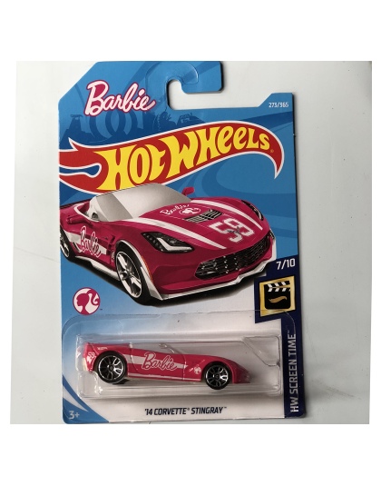 Nowości 2018 8 m Hot Wheels 1: 64 14TH CORVETTE STINGRAY Modeli Samochodów Kolekcja Dla Dzieci Zabawki Pojazdu Dla Dzieci hot sa