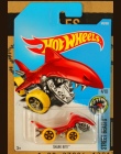 Nowościach 2018 8a Hot Wheels 1: 64 red shark zgryz Modeli Samochodów Kolekcja Dla Dzieci Zabawki Pojazdu Dla Dzieci gorący samo