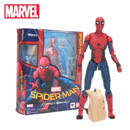 Figurki kolekcjonerskie super bohaterów komiksów Marvela Spiderman dla dzieci dorosłych do zabawy
