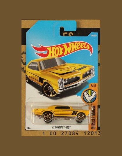 Nowościach 2018 8a Hot Wheels 1: 64 pontiac 67th złotego gto Samochód Modele Kolekcja Dla Dzieci Zabawki Pojazdu Dla Dzieci hot 