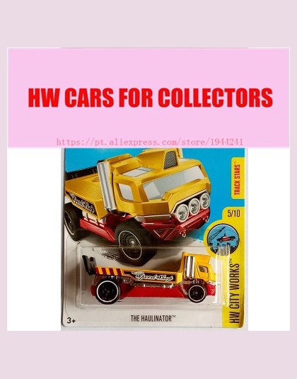 Nowy 2017L Hot Wheels 1: 64 na haulinator Metal Diecast Samochody Kolekcja Dla Dzieci Zabawki Juguetes Pojazdu Dla Dzieci Modele