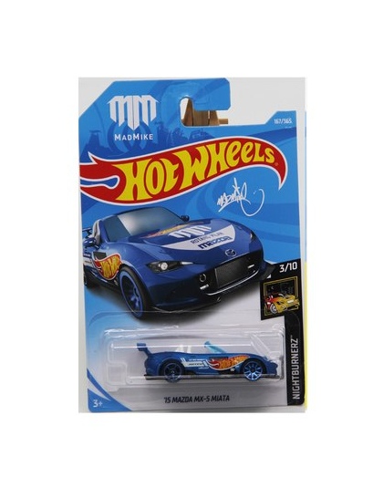 Nowości 2018 8g Hot Wheels 1: 64 niebieski mazda mx-5 miata Modeli Samochodów Kolekcja Dla Dzieci Zabawki Pojazdu Dla Dzieci hot