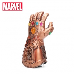 2018 Avengers 3 Nieskończoność War Thanos Gauntlet Cosplay Glove Złota Thanos Superhero Halloween Party Rekwizyty Latex Rękawicy