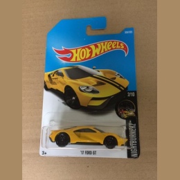 2017 N Hot Wheels 1: 64 Pomarańczowy 17th Ford GT Metal Diecast Pojazdu Samochody Kolekcja Zabawki Dla Dzieci Dla Dzieci Juguete