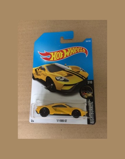 2017 N Hot Wheels 1: 64 Pomarańczowy 17th Ford GT Metal Diecast Pojazdu Samochody Kolekcja Zabawki Dla Dzieci Dla Dzieci Juguete