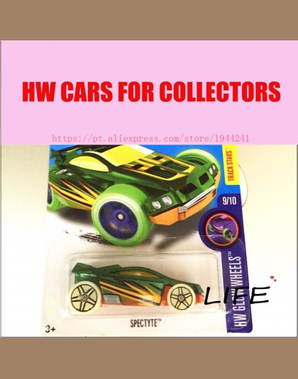 2016 Toy cars Hot Wheels 1: 64 spectyte Modeli Samochodów Metal Diecast Pojazdu Samochody Kolekcja Zabawki Dla Dzieci Dla Dzieci