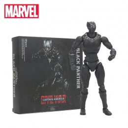 16 cm Czarna Pantera PCV Figurka Kolekcjonerska Model Toy Marvel Captain America Civil War SHFiguarts Zabawki avengers Figurki