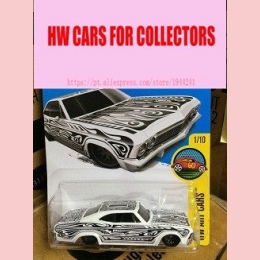 Hot Wheels 1: 64 65 CHEVY IMPALA 191/250 Kolekcja Metal Samochodów Gorące zabawki Samochody koła Stylu Dzieci Zabawki Edukacyjne