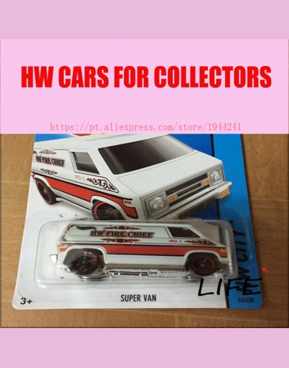 Hot Wheels 1: 64 Super Van Modeli Samochodów Metal Diecast Samochody Kolekcja Dla Dzieci Zabawki Juguetes Pojazdu Dla Dzieci 37