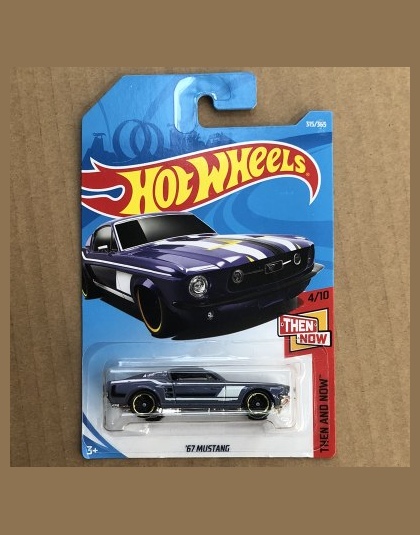 Nowości 2018 8n Hot Wheels 1: 64 fioletowy 67th mustang Modeli Samochodów Kolekcja Dla Dzieci Zabawki Pojazdu Dla Dzieci hot sam