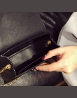 Darmowa wysyłka, 2018 nowy trend kobiet torebki, moda proste klapy, retro Koreańska wersja torba na ramię, łańcuch kobieta messe