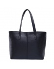 Yogodlns torba 2018 moda kobiety skórzane torebki torby na ramię krótkie szary/czarny duża pojemność luksusowe torebki dużego ci