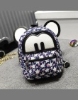 2018 Cute Myszy Plecak Małe Kobiety Plecak Dziewczyna Mała Torba Podróżna Plecak Kobiet Mickey Dzieci Torba Plecak Mochila Bagpa