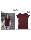 Wysokiej Jakości 18 Kolor S-3XL Zwykły T Shirt Kobiety Bawełna Elastyczna Podstawowe Koszulki Kobieta Dorywczo Bluzki Z Krótkim 