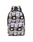 Kobiety drukarnie plecaki plecak dla kobiet i mężczyzn plecak mody płótno torby retro dorywczo torby szkolne torby podróżne