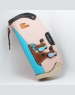 Moda Śliczne Długi Portfel Kobiety PU Leather Pies Cartoon Torba Pani Sprzęgła Przypadku Telefonu Puppy Zamek Posiadacz Karty Ko