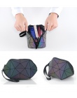 Luminous Maelove Torba Kobiety Geometria Makeup Bag torebka Projektant Turystyczna Składana Makijaż Torba mała torebka hurtowych