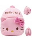 1-3Y Pluszowe Kreskówki Hello Kitty Tornister Dla Dziewczyna Przedszkole M Minnie Tornister Śliczne Dzieci Plecaki Plecak Dla Dz