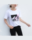 NIJIUDING 2017 Nowy Projekt 10 Style Women Casual Biały T Koszula Kobiet Krótkim Rękawem Top Trójniki Drukowane t-shirt Kobiety 
