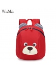 Wiek 1-3 Maluch plecak anty-lost torba cute animal dog dzieci plecak przedszkola dzieci dziecko niedźwiedź szkoły torba mochila 