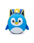 Pingwin BAIJIAWEI Nowy EVA Tornister Plecak Dla Dzieci Twarda Skorupa Plecak Cartoon Piękny Mini Torba Na Ramię Dla Dzieci Ślicz