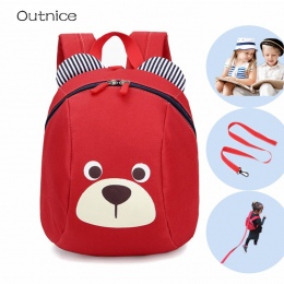Dzieci w wieku 1-3 Maluch plecak anty-lost torba cute animal dog dzieci plecaki dla dzieci przedszkole szkoła torba mochila esco