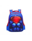 Plecak dla dzieci Chłopców Kapitan Ameryka Torby Szkolne Dla Chłopców Dziewczyny Dzieci Podstawowej Studenci Superhero Plecaki 4