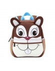 Dzieci 3D Cute Animal Projekt Plecak Maluch Dzieciak Neoprenu Torby Szkolne Przedszkole Dziewczyny Chłopcy Cartoon Zoo Paczka Pi